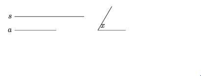 ত্রিভুজ সংক্রান্ত কতিপয় সম্পাদ্য
