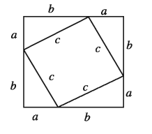 পিথাগোরাসের উপপাদ্যের প্রমাণ