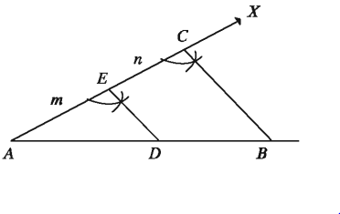 নির্দিষ্ট অনুপাতে রেখাংশের বিভক্তিকরণ