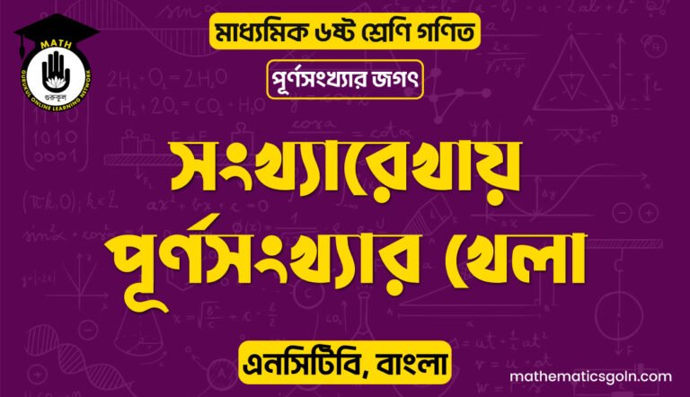 সংখ্যারেখায় পূর্ণসংখ্যার খেলা